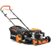 FUXTEC 4-in-1 benzine grasmaaier RM5196 - 196ccm | 51cm | Zelfrijdend | 6PK | Achteruitworp | 60L | Start met trekkoord | 40Kg | Mulchfunctie | 4-takt | 800ml