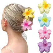 INF Haarspeldjes met bloemen 4-pack