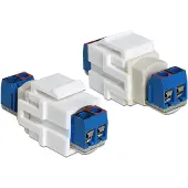 DeLOCK - Modulaire invoer - Schroefklemmenblok