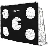 Meteor Doel 240x170x80 cm - Voetbaldoel - met Schietmat