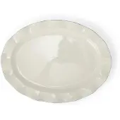 Lexington Serveerschaal 42x29 Cm - Schalen Steengoed White - 12618008-1600-ONE