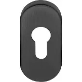 Formani | Cilinderplaatje Ovaal BASIC LBY32 | PVD Gunmetal