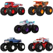 Hot Wheels Véhicule Monster Trucks 1/24 Modèle aléatoire