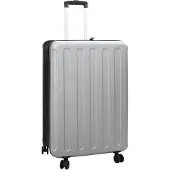 vidaXL Koffer met slot Zilver 50 x 30 x 76 cm ABS Kunststof