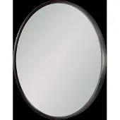 Balmani Auro ronde toiletspiegel Brushed GunMetal Ø 35 cm