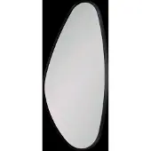 Balmani Auro organische toiletspiegel zwart 35 x 60 cm