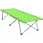 vidaXL Opvouwbaar Campingbed Groen 194 x 62,5 x 42,5 cm