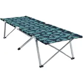 vidaXL Opvouwbaar Campingbed Blad Bossen 194 x 62,5 x 42,5 cm