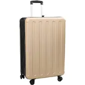 vidaXL Koffer met slot champagne 50 x 30 x 76 cm ABS Kunststof