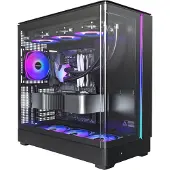 Montech PC-behuizing - - King 45 Pro Wit - Wit - Staal &amp; gehard glas - ATX/mATX/mini-ITX