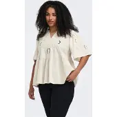 ONLY Caroaklyn Blouse Dames Beige 46