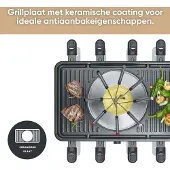 BOG Combinatie Raclette en Fondue 1400 W Zwart RG 2347