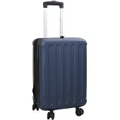 vidaXL Koffer met slot Donkerblauw 34 x 23 x 55.5 cm ABS Kunststof