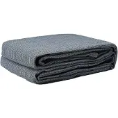 vidaXL Tenttapijt Blauw en Grijs 350 x 250 cm Polyetheen