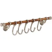 Syfax Wandkapstok 75x15 cm aluminium