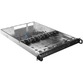 Lanberg SC01-6501-12B 19" Server Gehäuse Rackmount E-ATX 650/12 1U sw