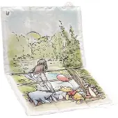 Disney Kinderen reisverwisselingsmatje 'antek winnie', wit
