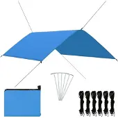 vidaXL Afdekzeil 3x2 m blauw