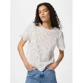 Pieces Blouse 'PCVILDE' wit