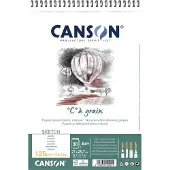 Canson schetsblok 'C' à grain, A4, 125 g/m²