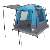 vidaXL Partytent 4-persoons Blauw 185T Polyester met PU Coating