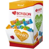 Hellma Hartjessnoepjes 'DANK JE WEL', in displayverpakking