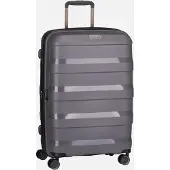 Stratic Gepäckstücke Trolley 'Straw +' donkergrijs / zwart