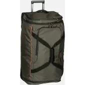 Travelite Crosslite wheeled duffle l dark olive