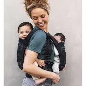 Minimonkey Babytrage Für Zwillinge - Tandem-Kindersitz - Schwar - - One Size - Babytragen