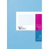 König & Ebhardt Geschäftsbuch DIN A5 liniert hellgrau magenta 40 Bl.