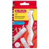 Herlitz Wandtafelkreide, weiá, 36er Karton-Etui
