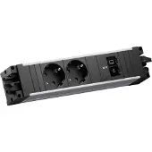Bachmann STEP ALU 2xCEE7/3, 1xUSB C/C 65W