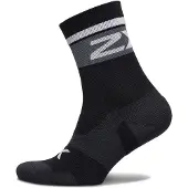 2XU Vectr Ultralight Crew Half Socks Zwart EU 46 1/2-48 1/2 Man