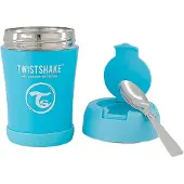 Twistshake Insulated Food Container 350ml Thermal Bottle Blauw Kinderen