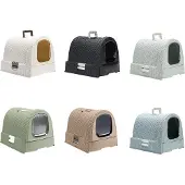 Curver Kattenbak met lade - Gesloten kattenbak - Kattentoilet - Met schep - Misty Green - 51x38,5x39,5 cm