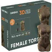 Cartonic - 3D Sculptuur Puzzel Vrouwentorso- Decoratie- 3D puzzel