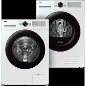 Samsung Ww80cgc04aahen 5000-series + Dv90dg52a0ahen 5000-serie Wasmachine Droger Bundel