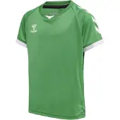 Hummel Functioneel shirt 'Core' grasgroen / wit