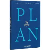 Printworks Agenda THE PERFECT PLAN, blauw,