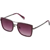 Police Zonnebril - - SPLD82-550GL7 - Metaal - UV-bescherming 4 - Fuchsia Glittery