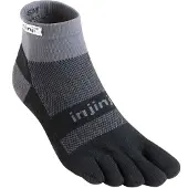 Injinji Run Midweight Mini-Crew Coolmax Black/Gray M (40.5 - 44)