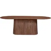 Meublorama Collectie tafel RIMBAUD lichtbruin houteffect lengte 230 cm