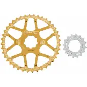 MSCH Copenhagen Ratio Expander tandwiel, goudkleurig, 40/16 tanden. Goudkleurig, 40/16 tanden