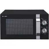 Sharp R204BA, Magnetron, Zwart