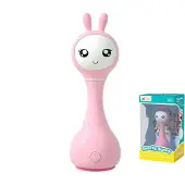 Alilo Smarty Bunny Interactive Rattle English Roze Kinderen
