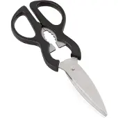Leifheit Sterling schaar - keukenschaar - huishoudschaar - incl. flesopener - rvs - zwart