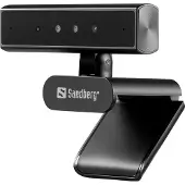 Sandberg - Webcam - 5 MP 2592 x 1944 Pixels - USB-C -Zwart