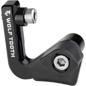 Wolf Tooth LoneWolf Aero Kettinggeleider Braze-On Mount High Sweep Black