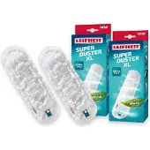 Leifheit Stofferhoes SUPERDUSTER XL - de duurzame XL-stofmagneet in een set van 2