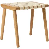 Andersen Seat Kruk Wit Gepigmenteerd - Krukken Eiken Oak - 4-248020